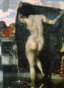 Franz von Stuck Susanna Bathing painting